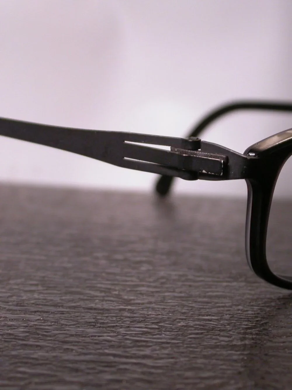 Ovvo Black Modern Light Weight Frames Eyeglasses Hand Made in European Union